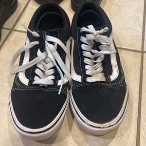 Men’s size 7 VANS. Comfy Cush. Barely worn.